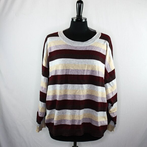 For The Republic Striped Sweater Pullover … - Picture 1 of 4